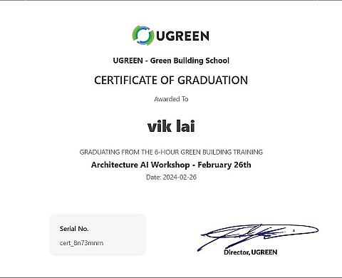 UGreen Architectural AI Workshop – 6HR